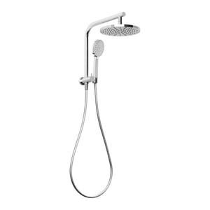 Vivid Slimline Compact Twin Shower Chrome - Chrome