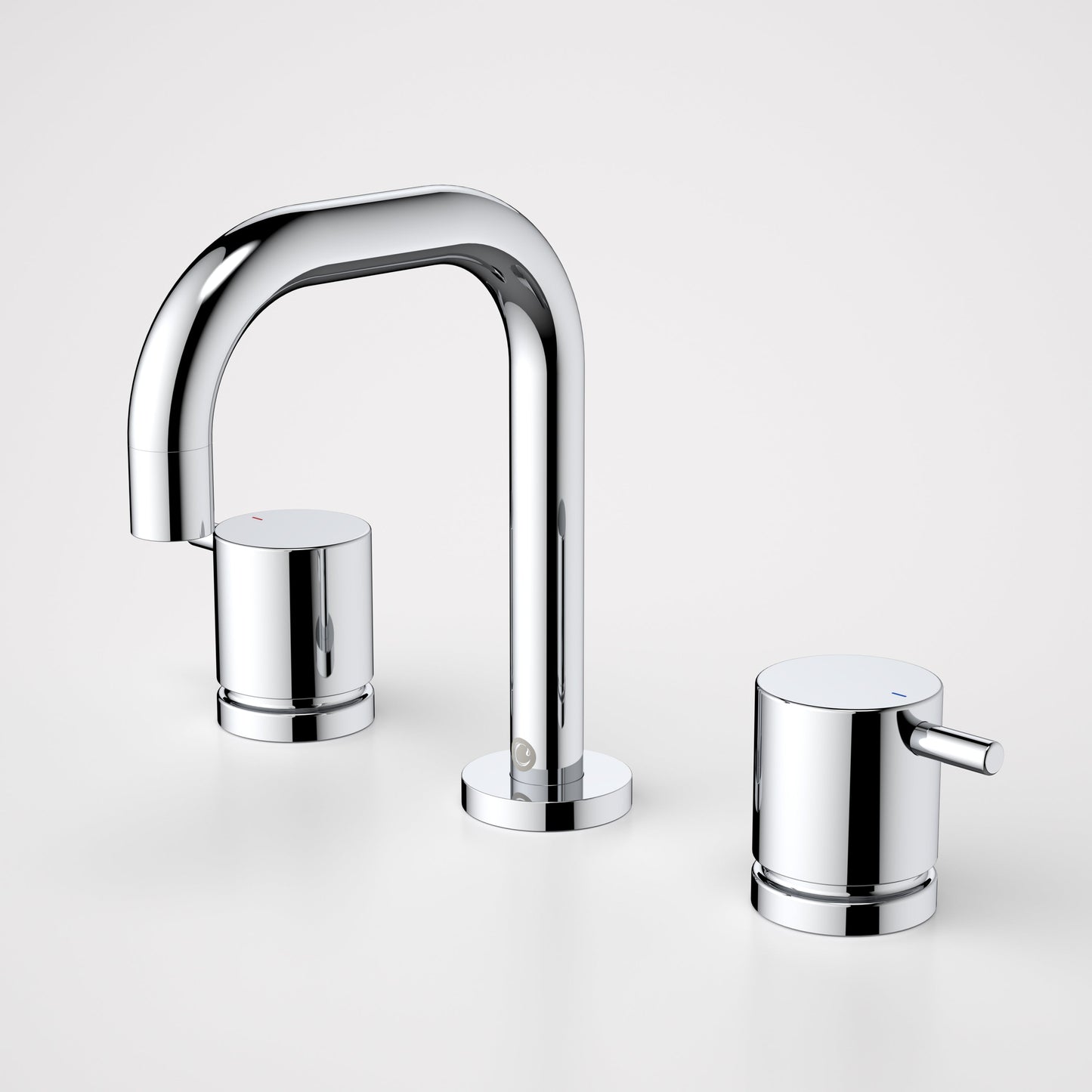 Luna Lever Basin Set Chrome Lead Free
