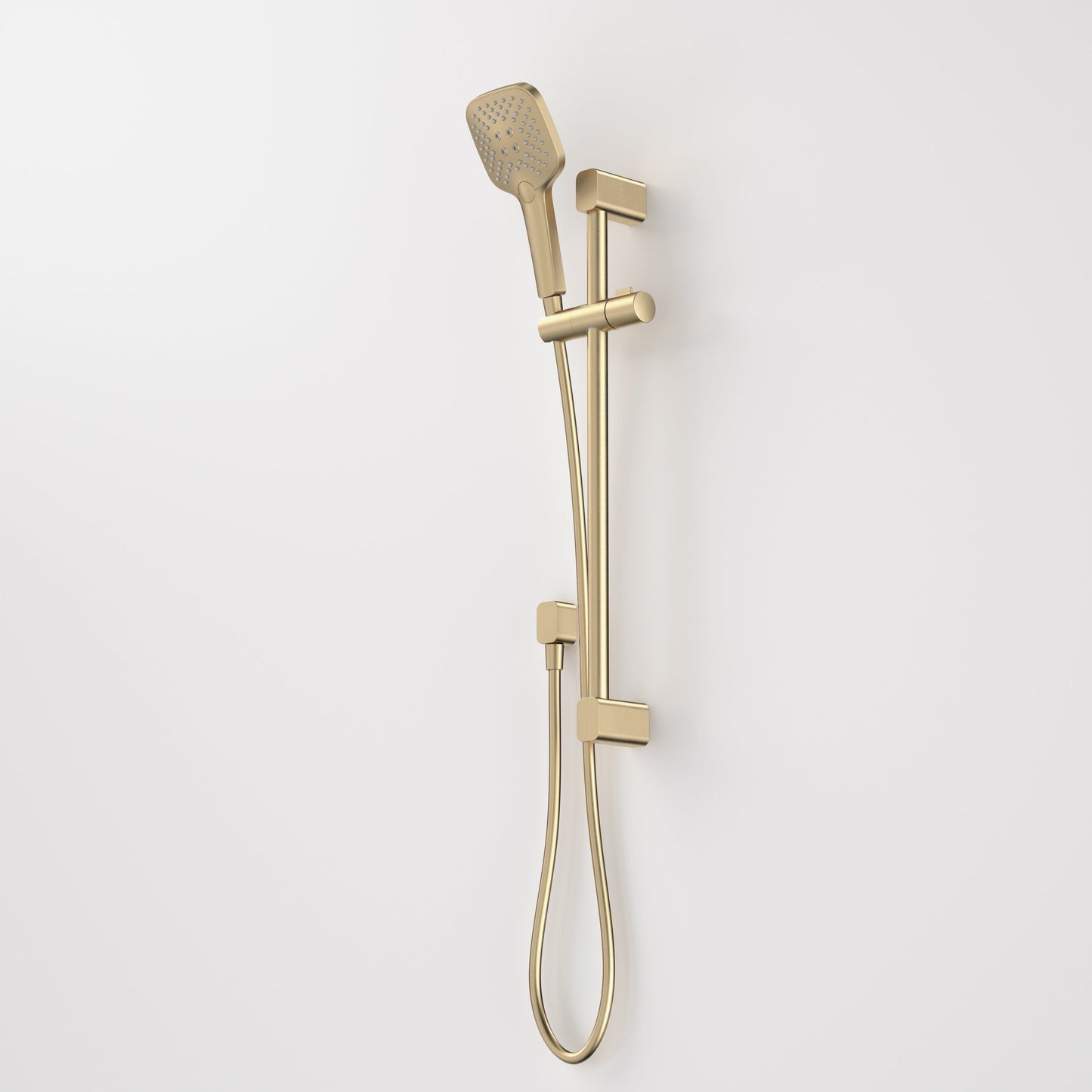 Luna Multifunction Rail Shower Brushed Brass