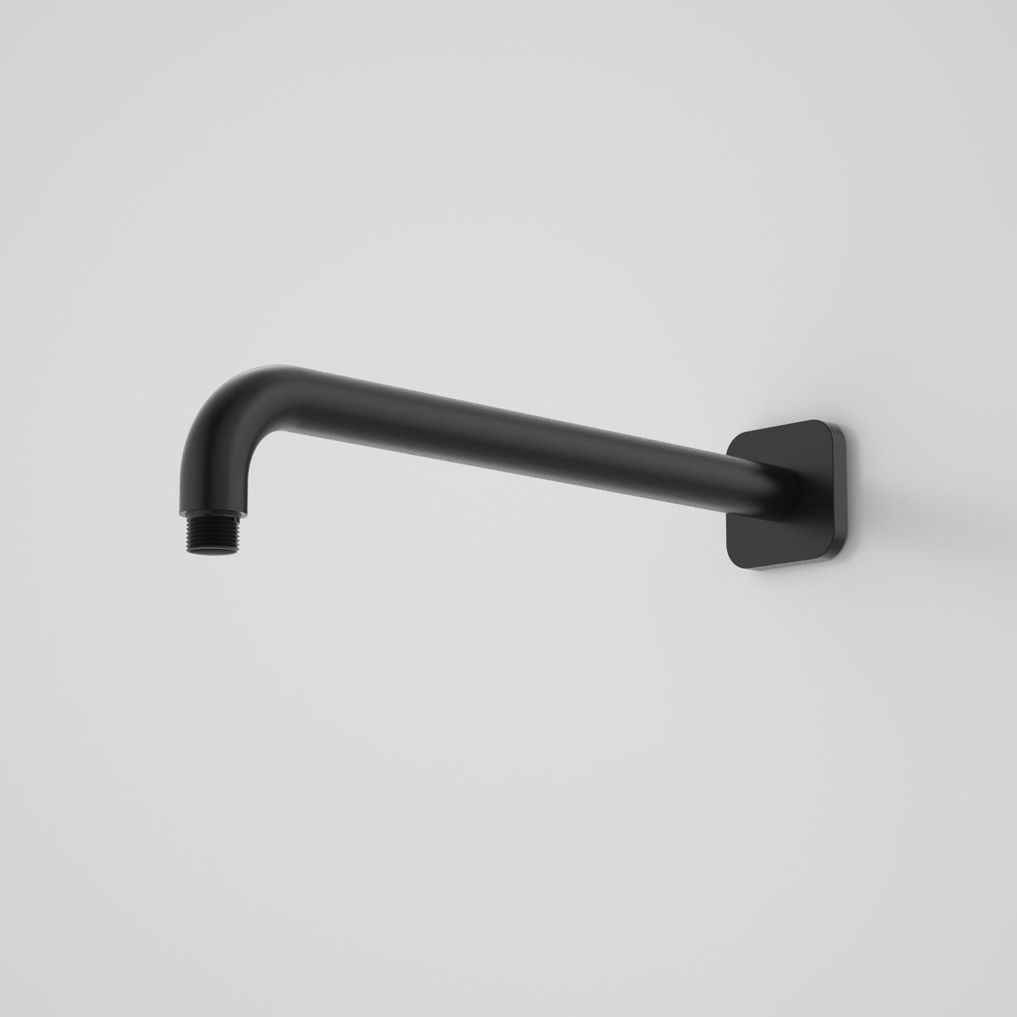 Luna Right Angle Shower Arm Black