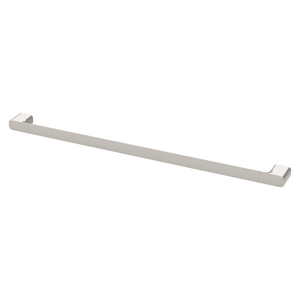 Nuage Single Towel Rail 800mm  Brushed Nickel - Brushed Nickel
