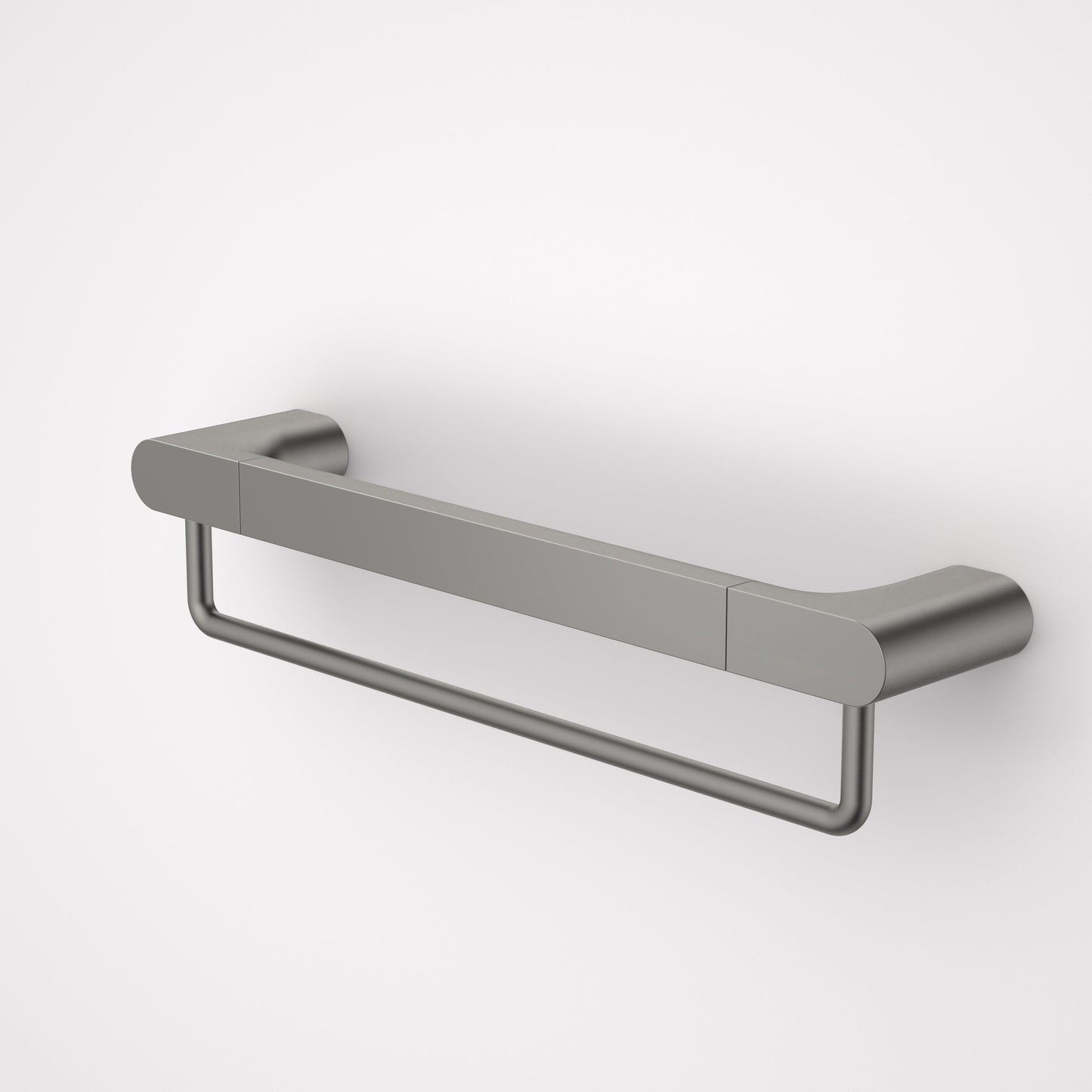 Urbane II Universal Towel Rail 400mm Set Gunmetal