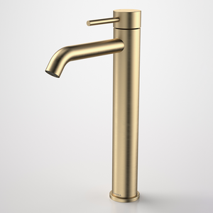 Liano II Lead Free Tower Basin Mixer Brushed Brass - Brushed Brass