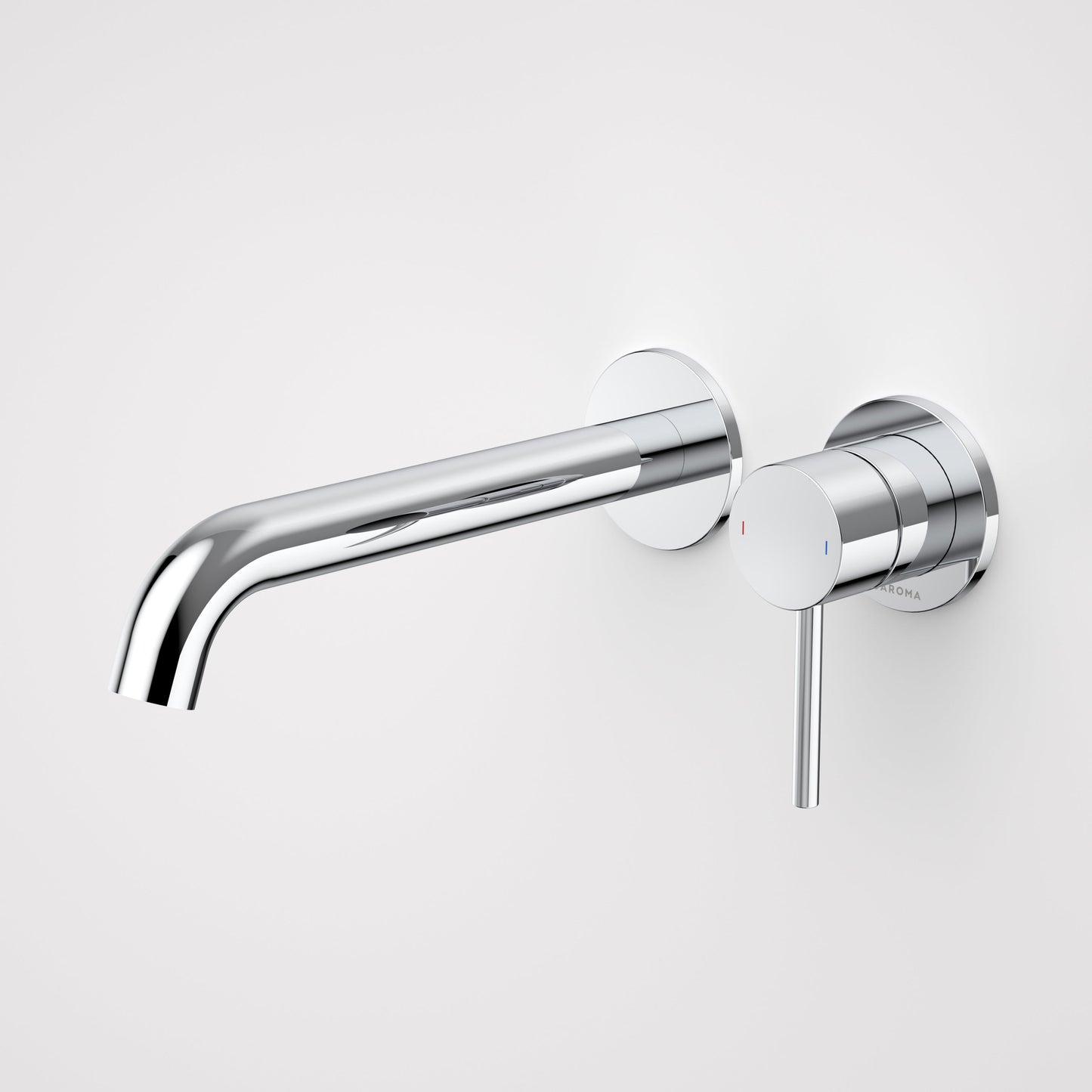 Liano II 210mm Wall Basin/Bath Mixer and Outlet Chrome Lead Free