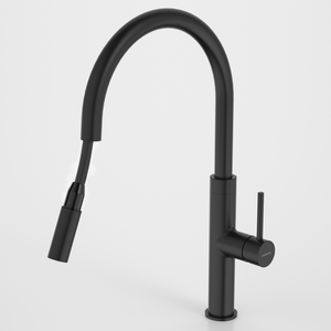 Liano II Pull Out Sink Mixer Matte Black - Matte Black