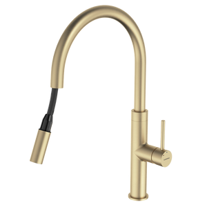 Liano II Pull Out Sink Mixer Brushed Brass Lead Free - Brushed Brass