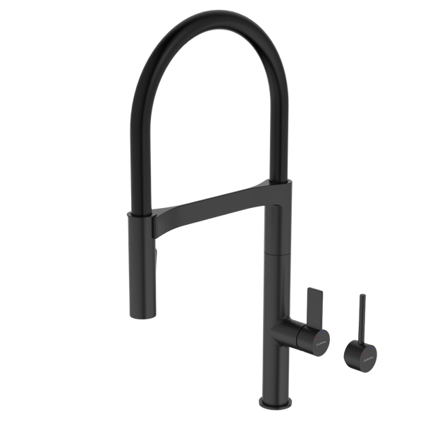 Liano II Pull Down Sink Mixer with Spray Matte Black