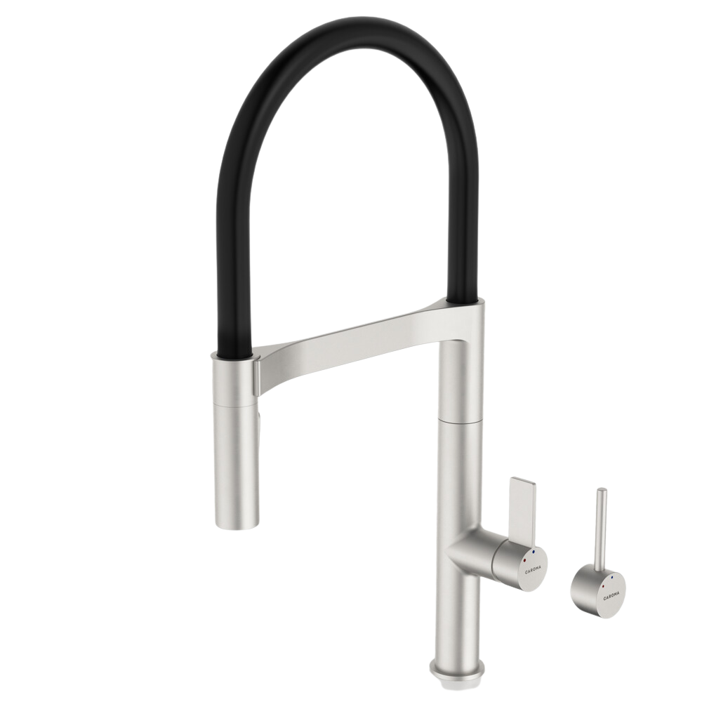 Liano II Pull Down Sink Mixer with Spray Brushed Nickel