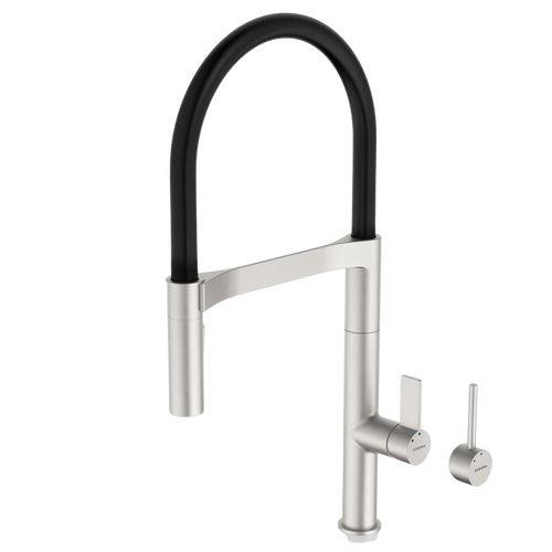 Liano II Pull Down Sink Mixer with Spray Brushed Nickel Lead Free