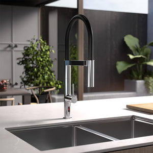 Liano II Pull Down Sensor Sink Mixer Chrome - Chrome
