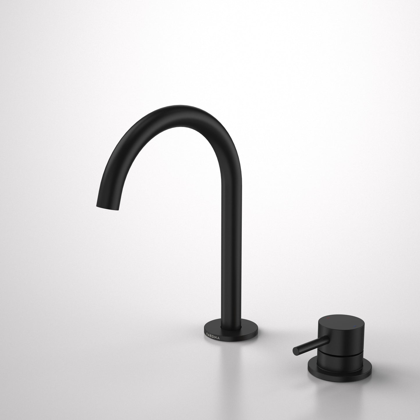 Liano II Hob Basin Mixer Set 160mm Matte Black