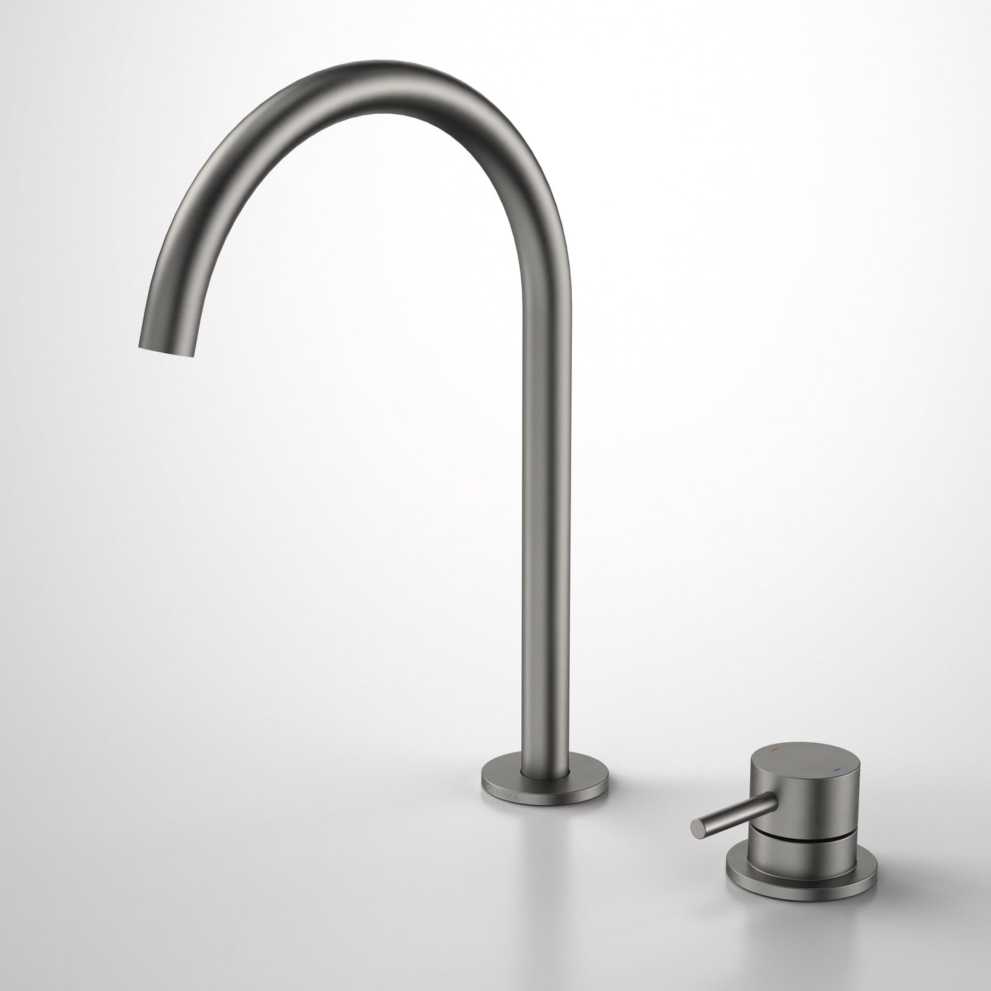Liano II Hob Basin/Sink Mixer Set 200mm Gunmetal