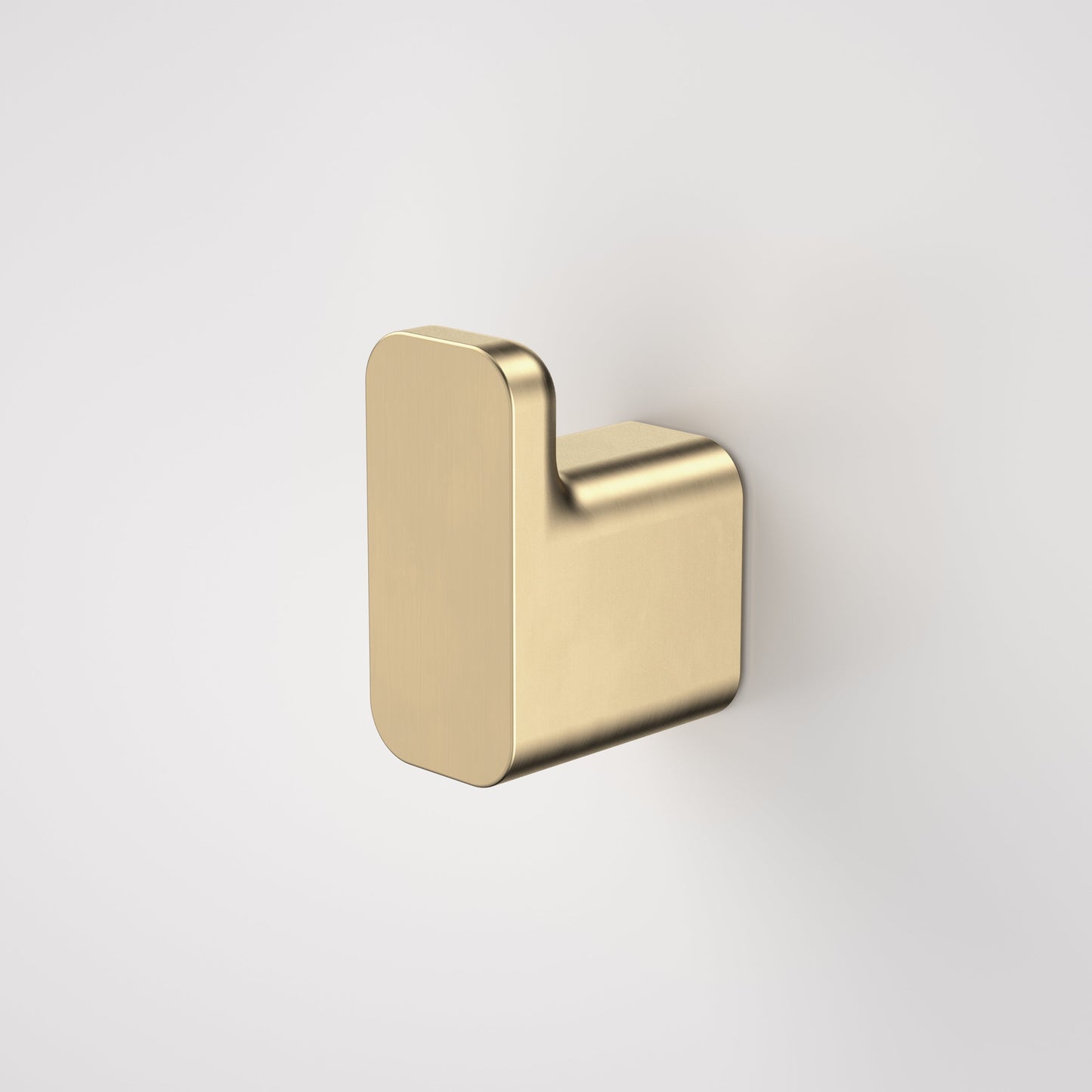 Luna Robe Hook Brushed Brass