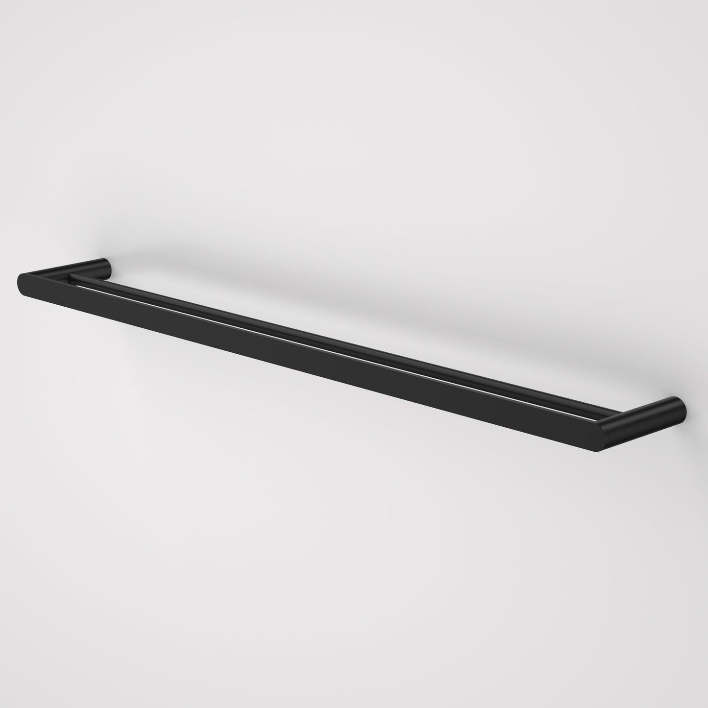 Urbane II 825mm Double Towel Rail Matte Black