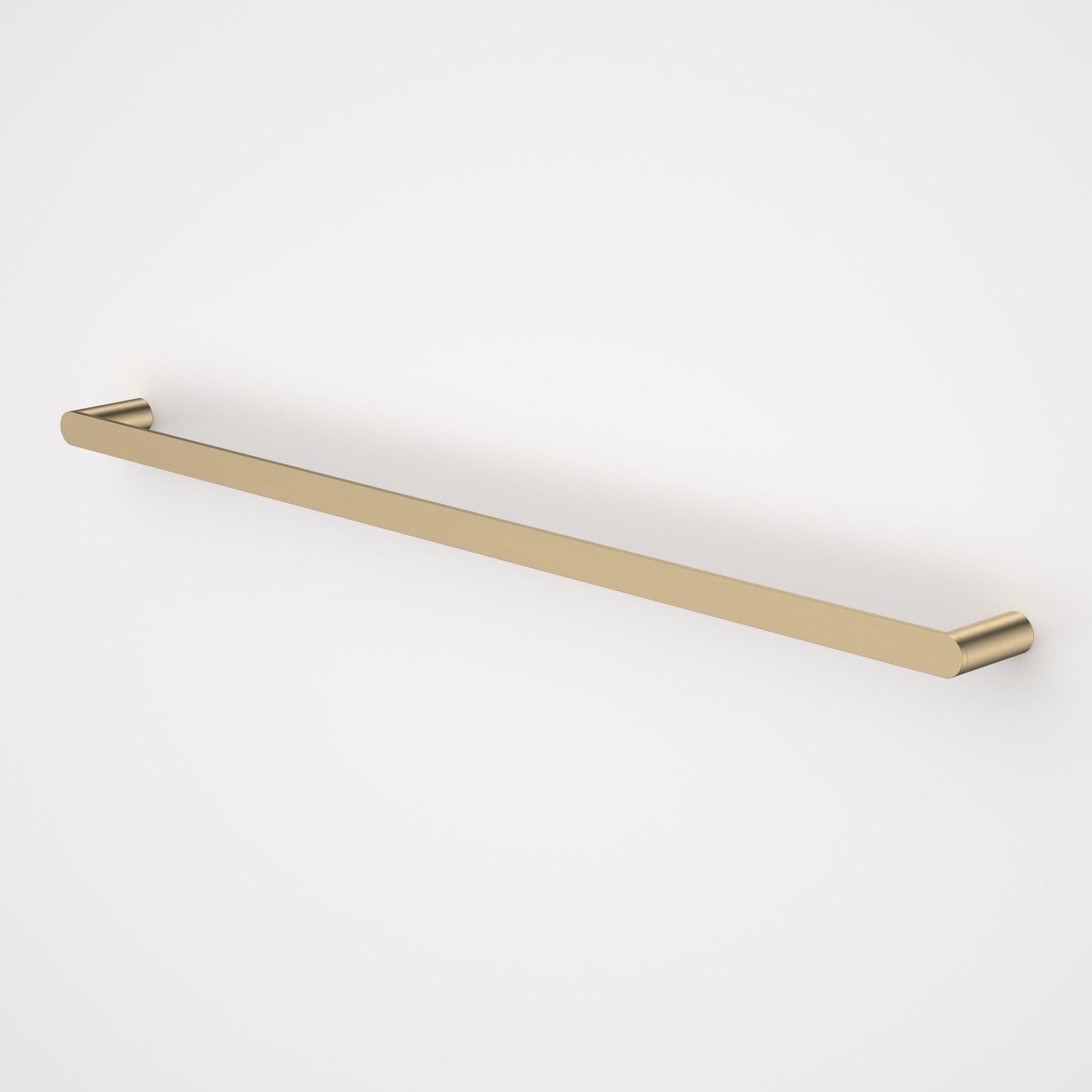 Urbane II 825mm Single Towel Rail Brushed Brass