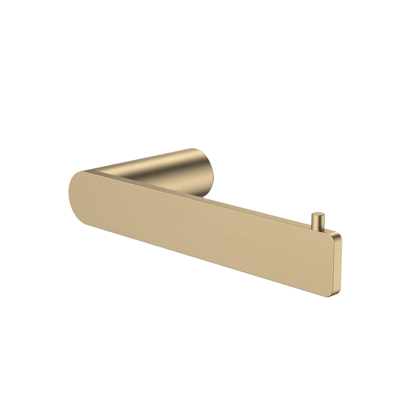 Urbane II Toilet Roll Holder Brushed Brass