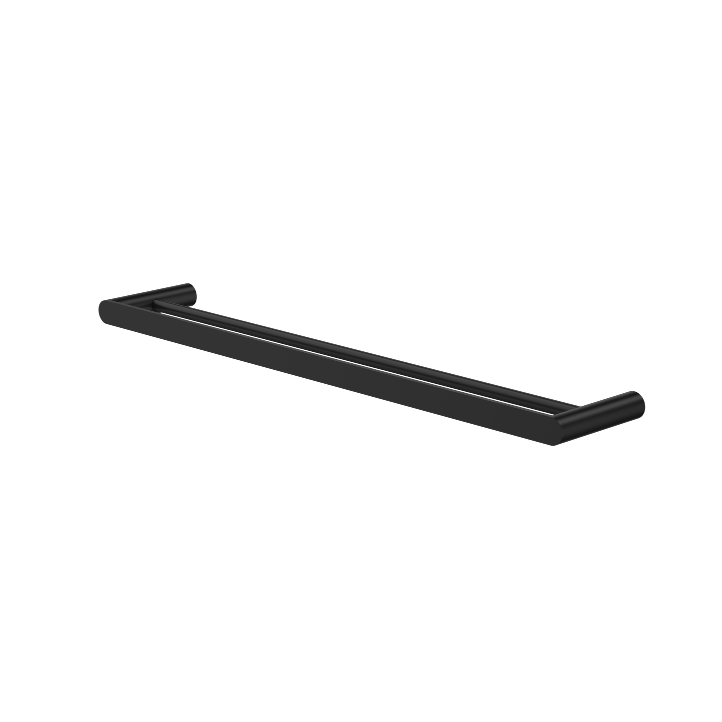 Urbane II 625mm Double Towel Rail Matte Black