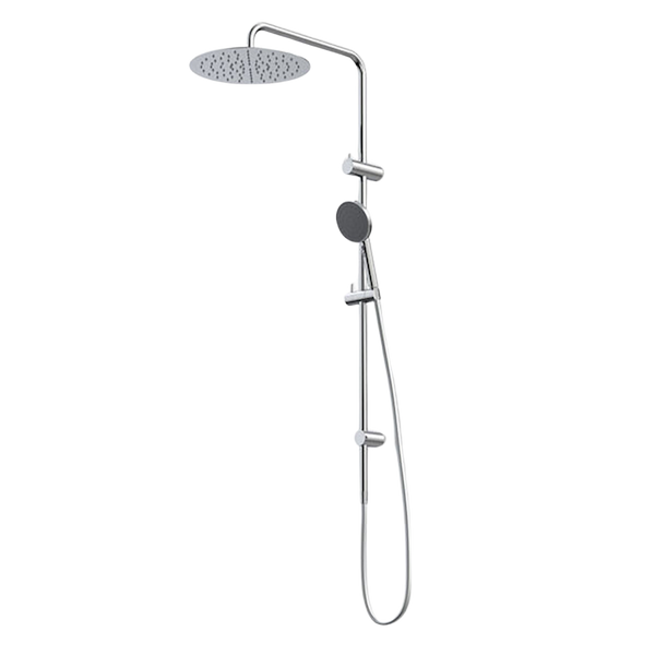 Urbane II Rail Shower with 300mm Overhead Chrome