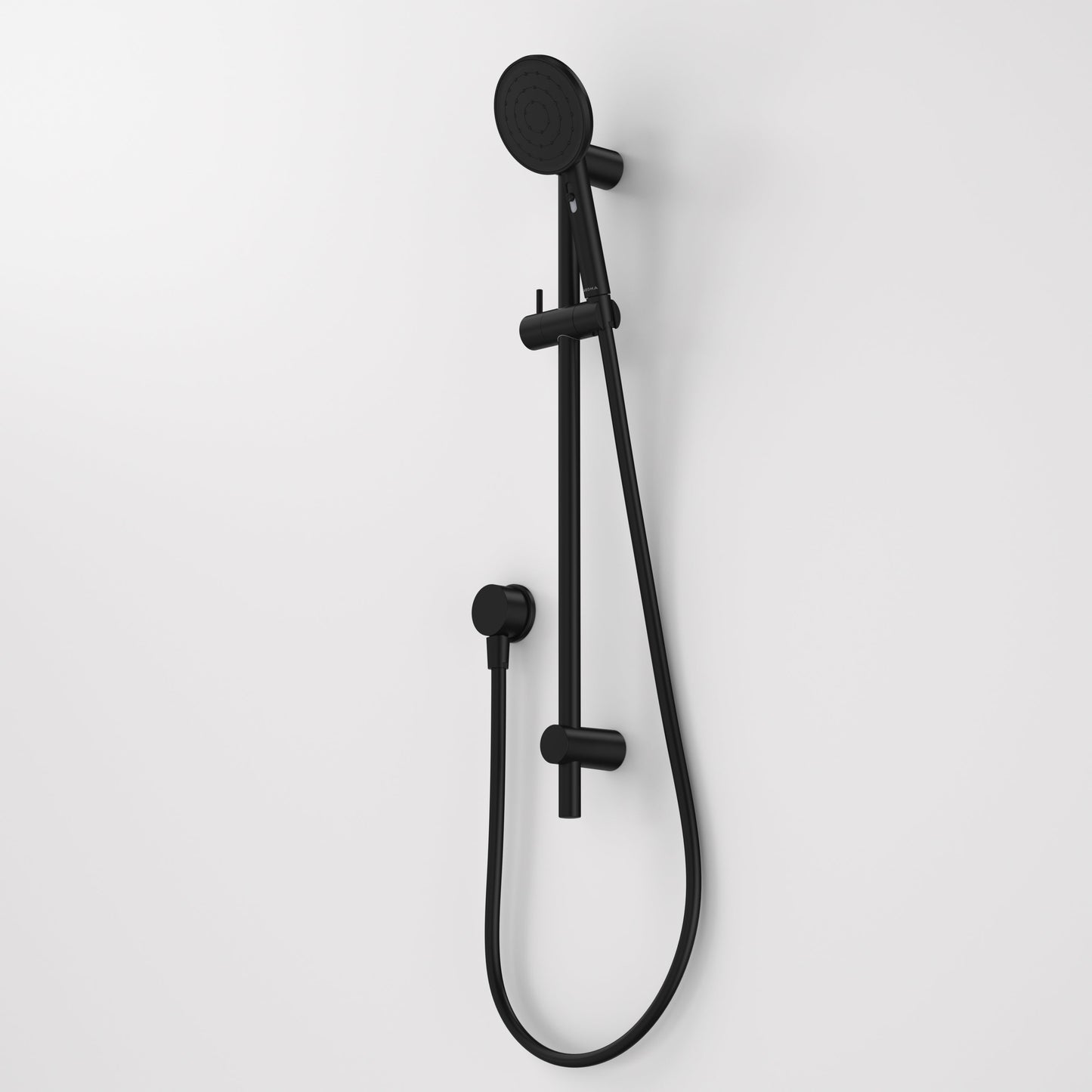 Urbane II Rail Shower Matte Black