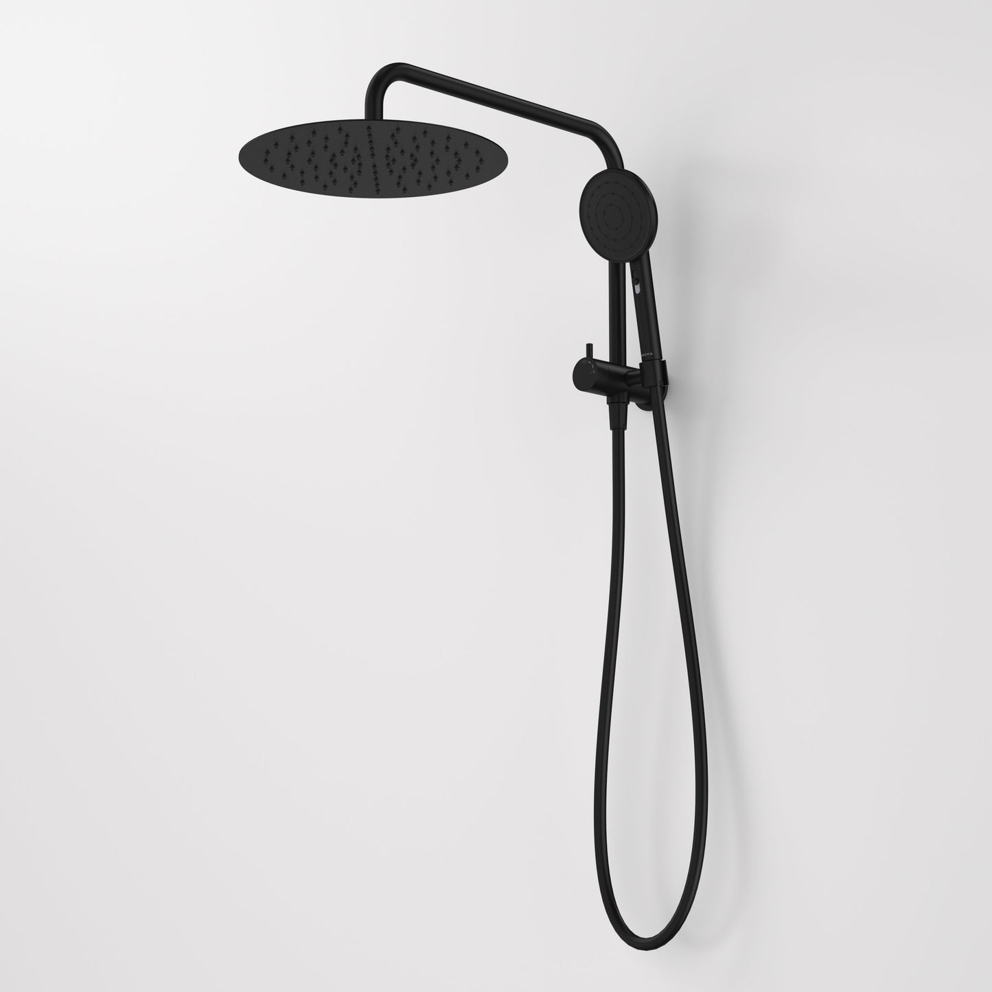 Urbane II Compact Twin Shower Matte Black