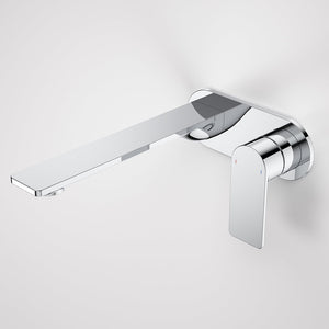 Urbane II 220mm Wall Basin/Bath Mixer and Outlet Round Plate Lead Free Chrome - Chrome