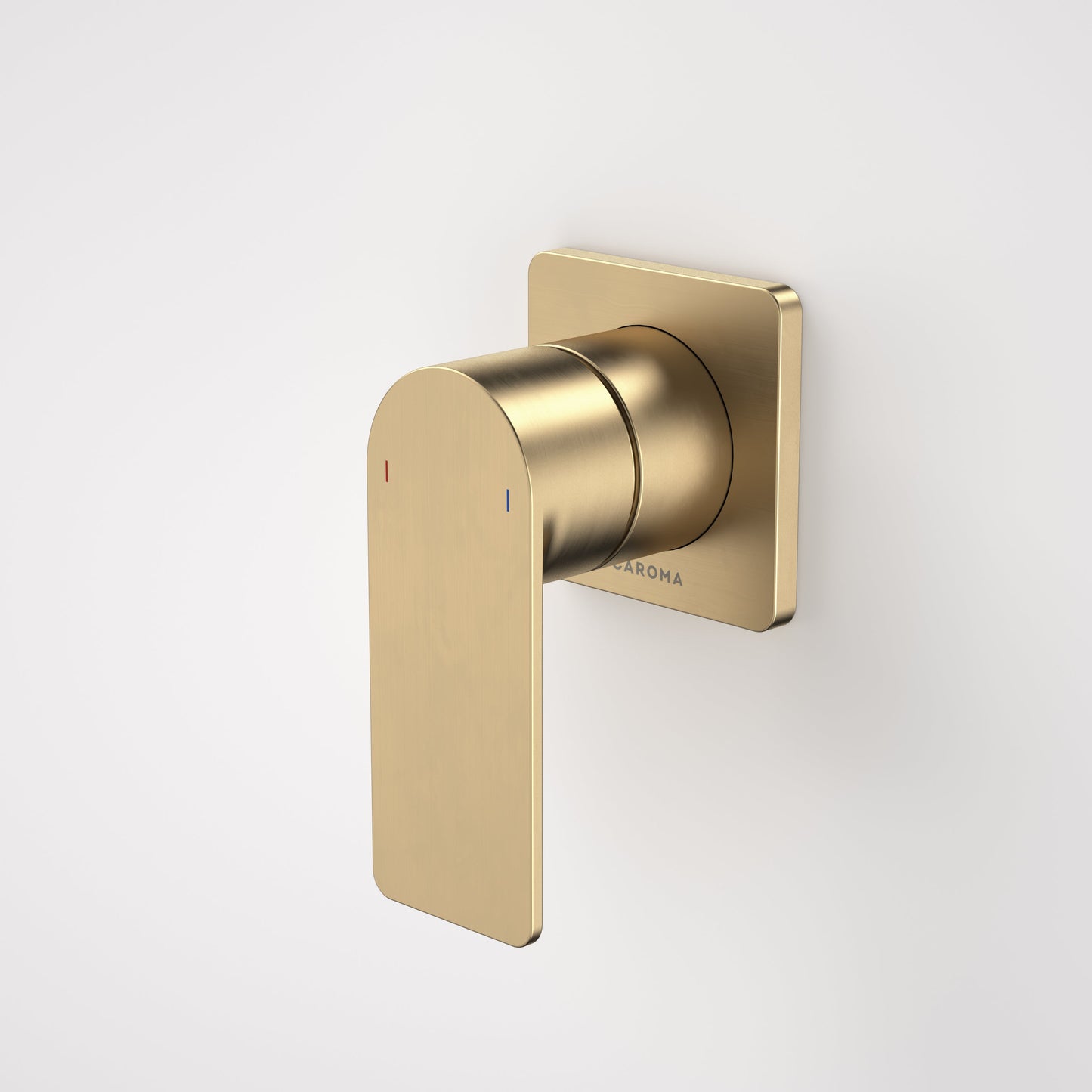 Urbane II Bath/Shower Mixer Square Cover Plate Brushed Brass