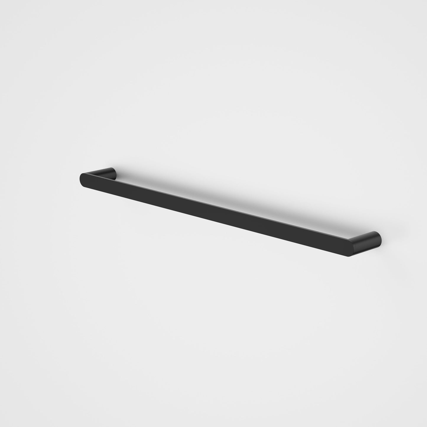 Urbane II 625mm Single Towel Rail Matte Black