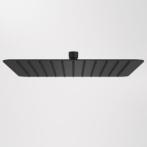 Urbane II 300mm Square Rain Shower Matte Black - Matte Black