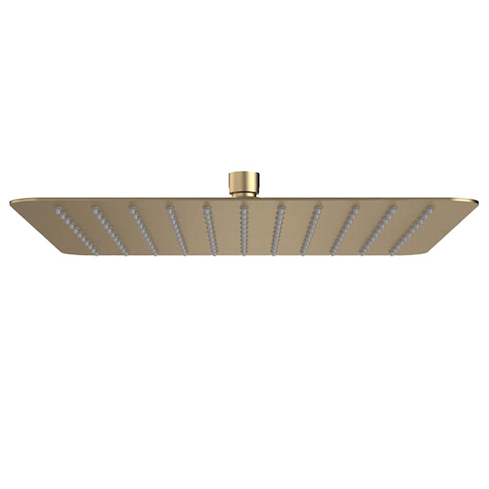 Urbane II 300mm Square Rain Shower Brushed Brass