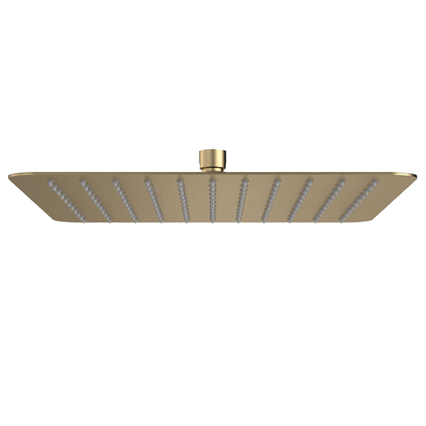 Urbane II 300mm Square Rain Shower Brushed Brass
