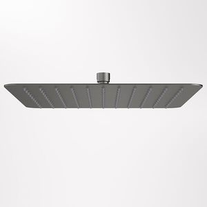 Urbane II 300mm Square Rain Shower Gunmetal - Gunmetal