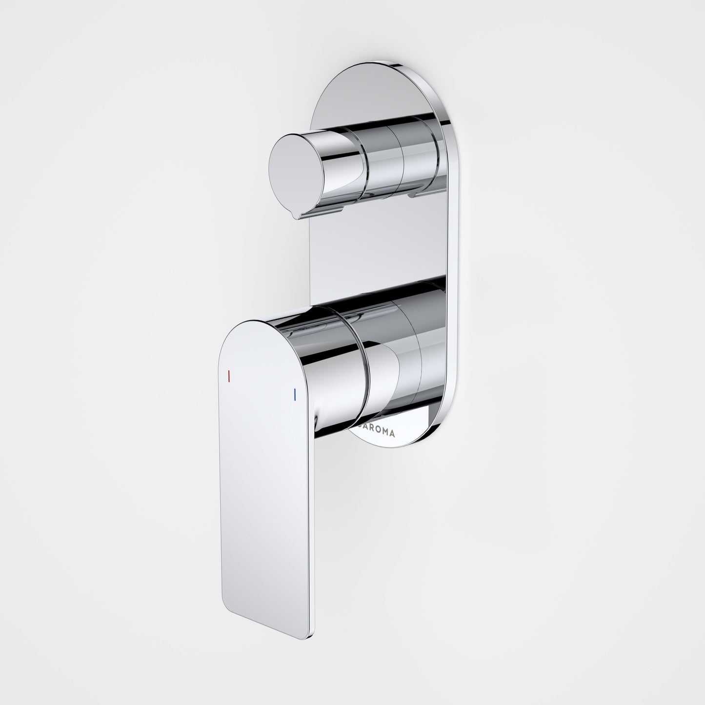 Urbane II Bath/Shower Mixer With Diverter Round Cover Plate Chrome