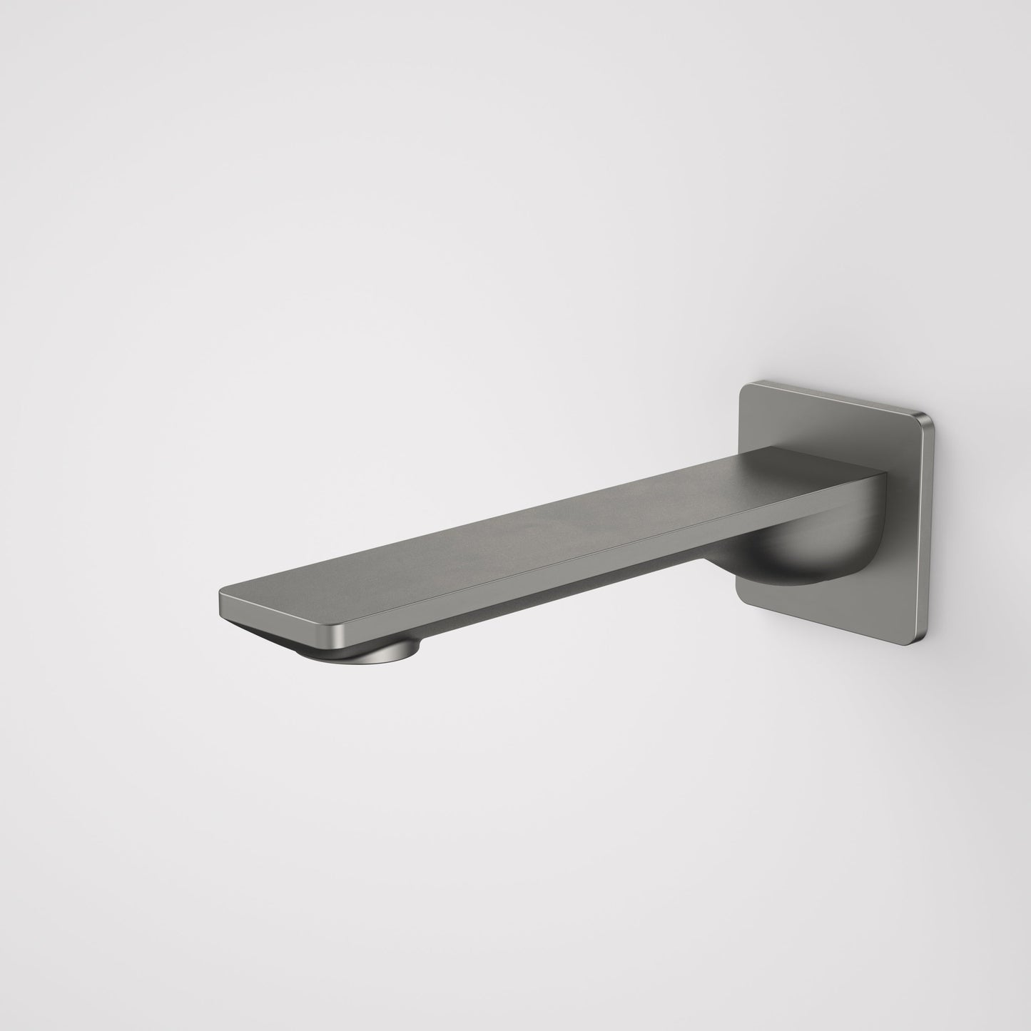 Urbane II 180mm Basin/Bath Outlet Square Cover Plate Gunmetal Lead Free