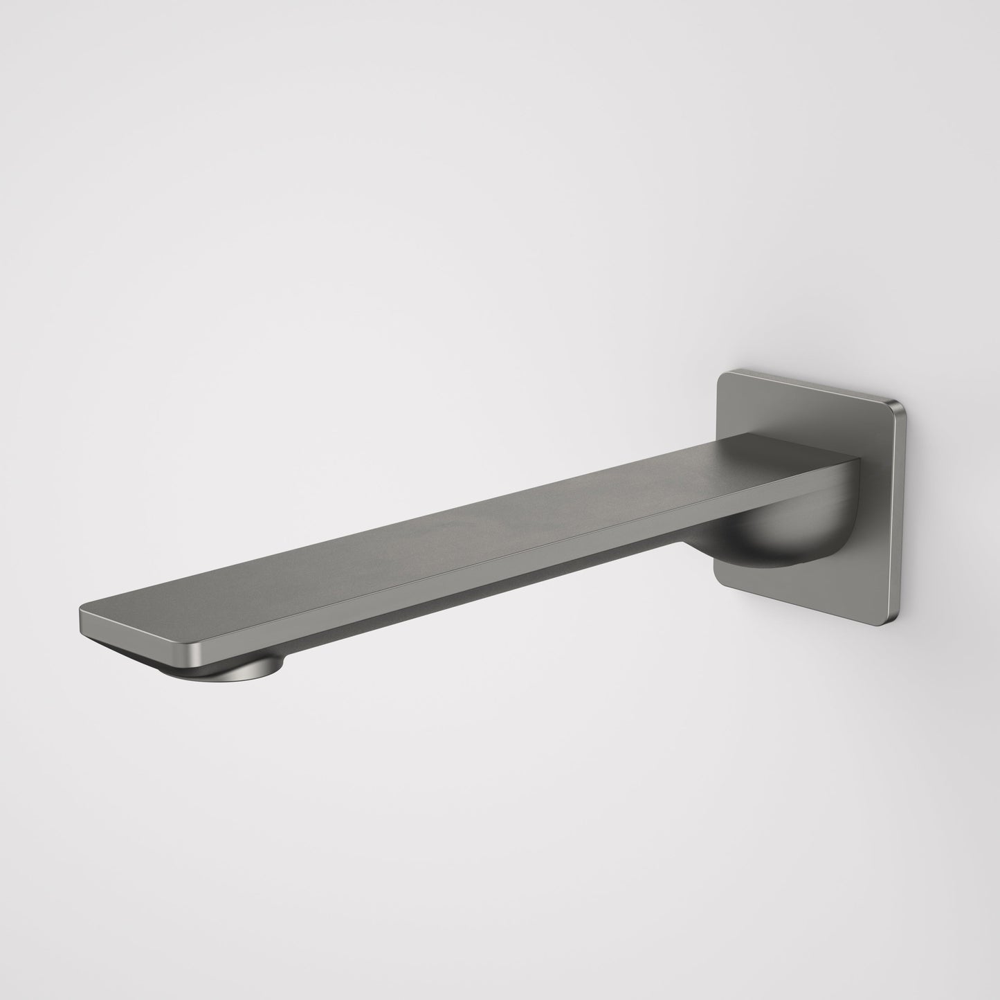 Urbane II 220mm Basin/Bath Outlet Square Cover Plate Gunmetal Lead Free