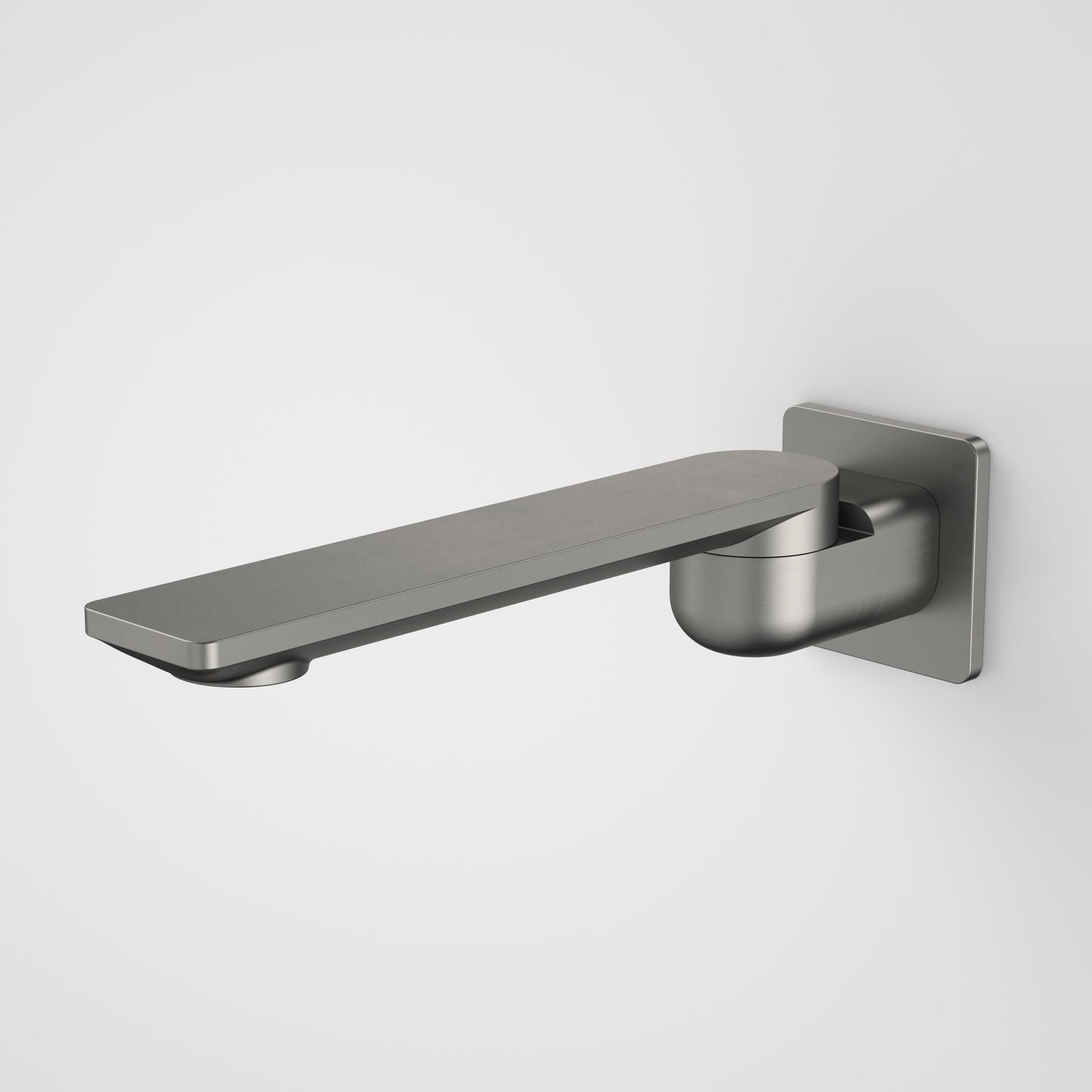 Urbane II 220mm Bath Swivel Outlet Square Cover Plate Gunmetal