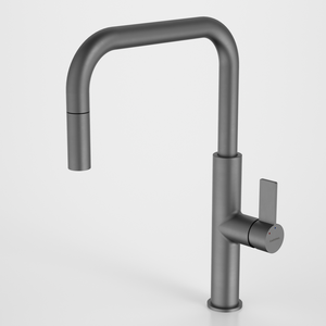 Urbane II Pull Out Sink Mixer Gunmetal - Brushed Gunmetal