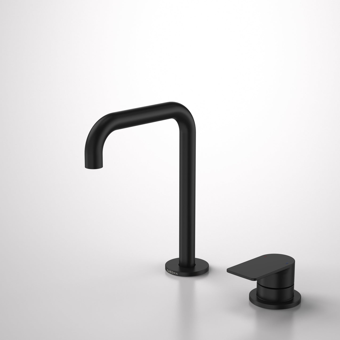 Urbane II Hob Basin Mixer Set 150mm Matte Black