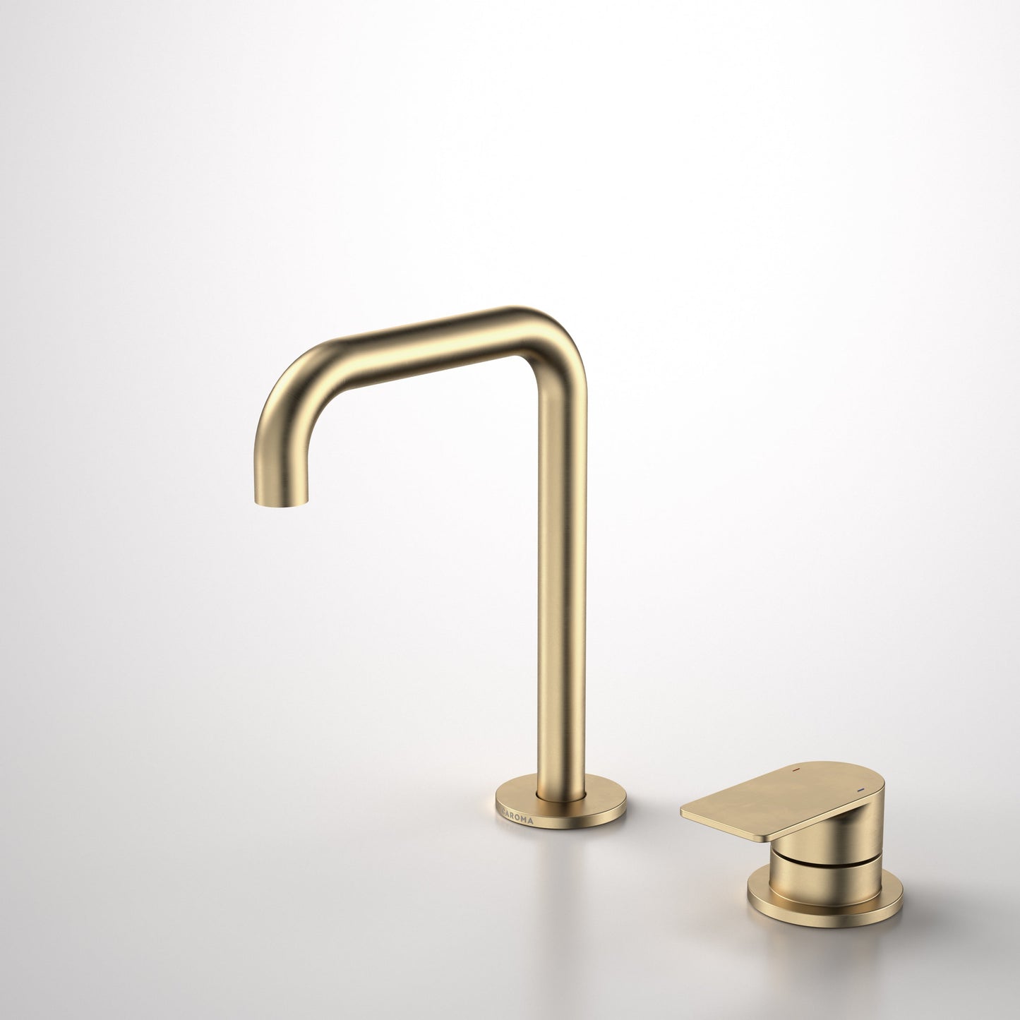 Urbane II Hob Basin Mixer Set 150mm Brushed Brass