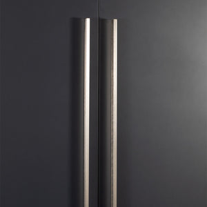 Momo Angle Pull Handle 640mm Dull Brushed Nickel - Dull Brushed Nickel