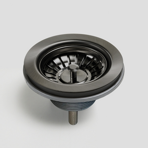 Oliveri Basket Waste with Extended Screw Length Gunmetal - Gunmetal