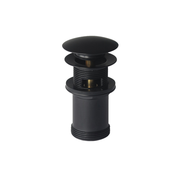 Universal Pop Up Plug And Waste Black