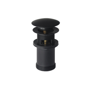 Universal Pop Up Plug And Waste Black - Black