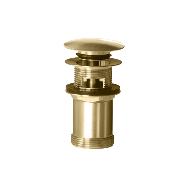 Universal Pop Up Plug And Waste Classic Gold
