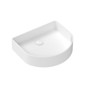 Arch Smooth Above Counter Basin Gloss White - Gloss White