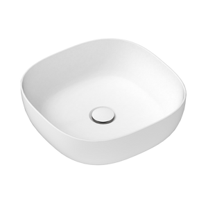 Glam Square Above Counter Basin Gloss White - Gloss White