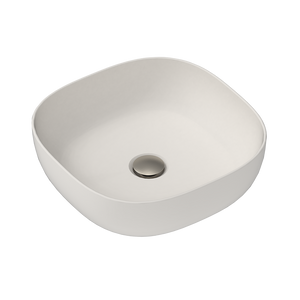 Glam Square Above Counter Basin Mat Pearl - Matte Pearl