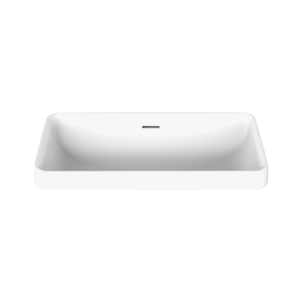 Zeya Semi Inset Basin Gloss White