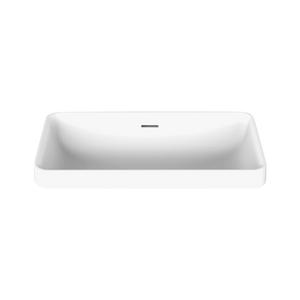 Zeya Semi Inset Basin Matte White - Matte White