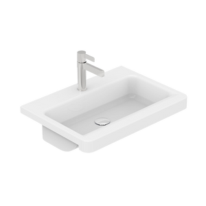 Integrity Semi Recessed Basin Gloss White - Gloss White