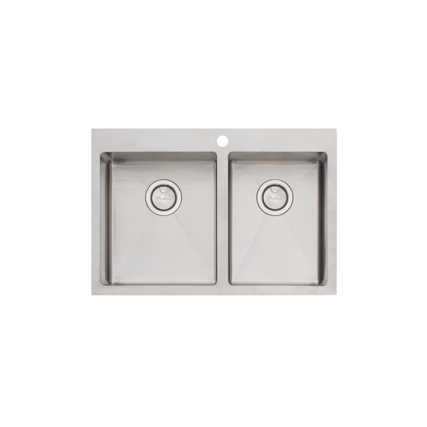 Apollo 1 And 3/4 Bowl Sink Left Stainless Steel